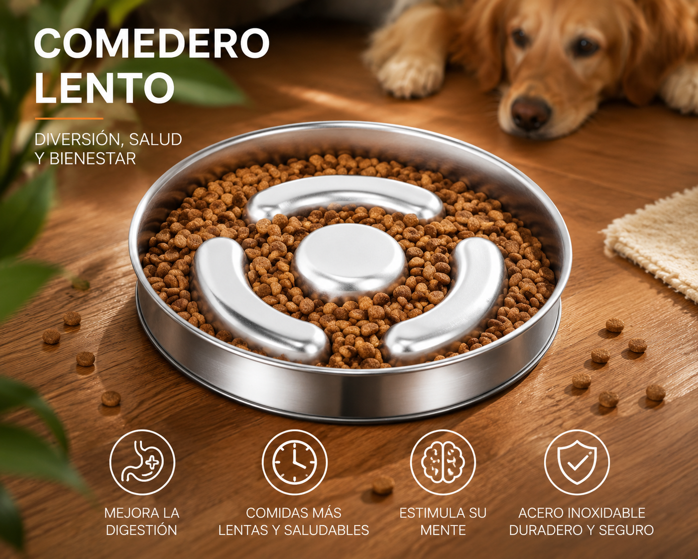 Comedero para Mascotas Multifunción
